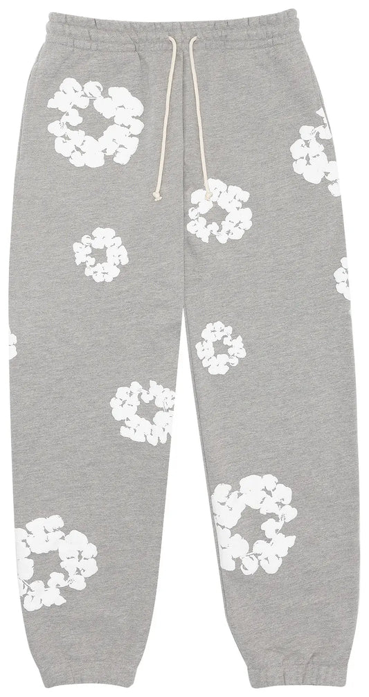 Denim Tears The Cotton Wreath Sweatpants "Grey"