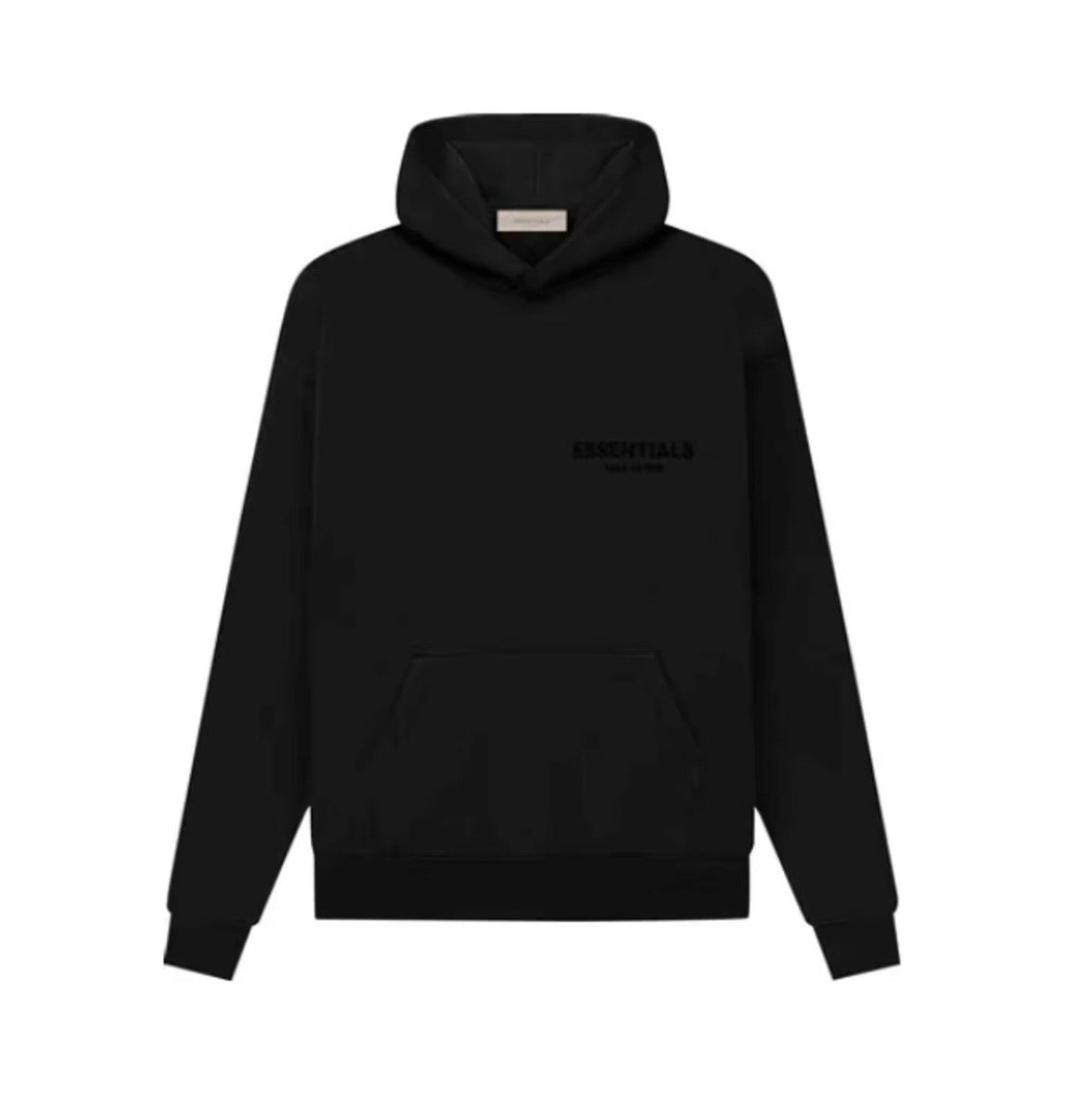 Essentials Fear of God Hoodie – Black (SS22 Oversized Fit)