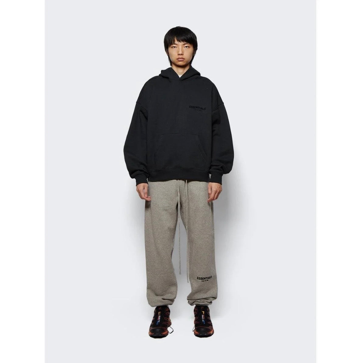 Essentials Fear of God Hoodie – Black (SS22 Oversized Fit)